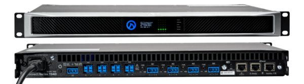 4CH SMART AMP 700W-4OHM, 8OHM, 70V/100V P/CH, DANTE